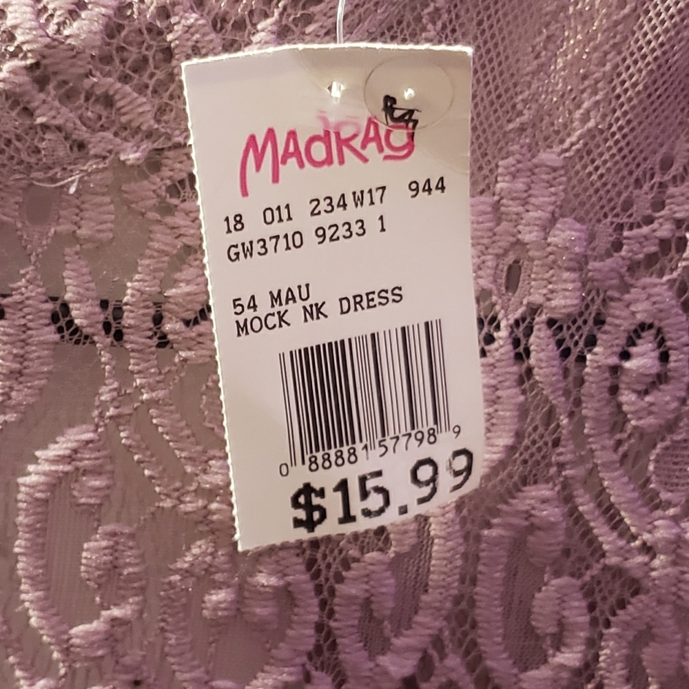 Mock neck dress